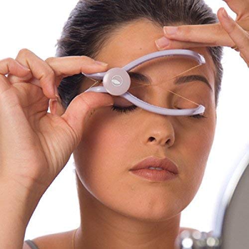 Bella Faccia Eyebrow Threading Machine for Women - Non-Electric Eyebrow Trimmer with Thread Roll | Perfect for Salon, Home Use & Travel | Painless Hair Removal for Shaping & Grooming Brows