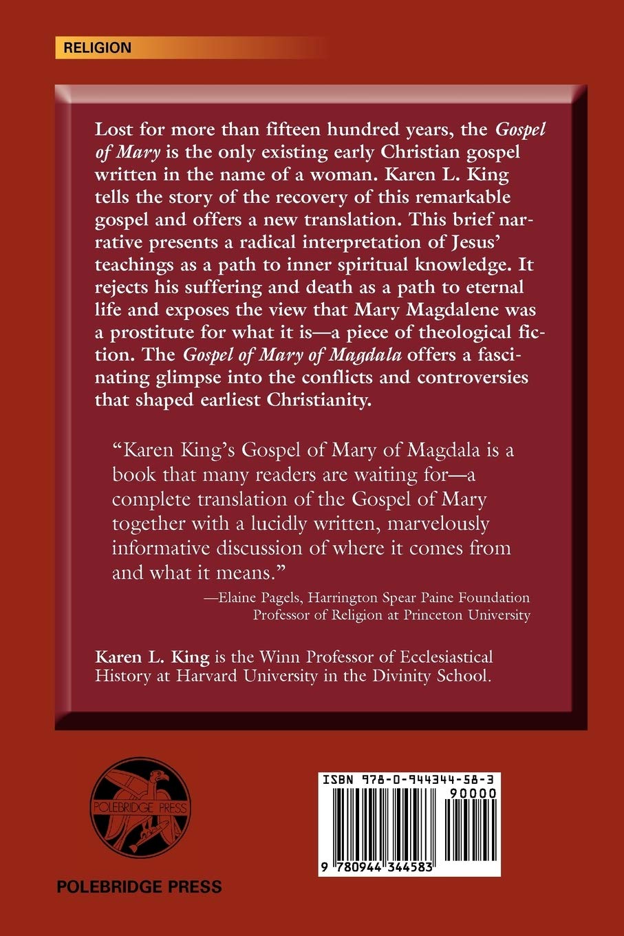 The Gospel of Mary Magdalene: Jesus and the First Female Apostle - Ancient Christian Text for Biblical Studies & Spiritual Growth