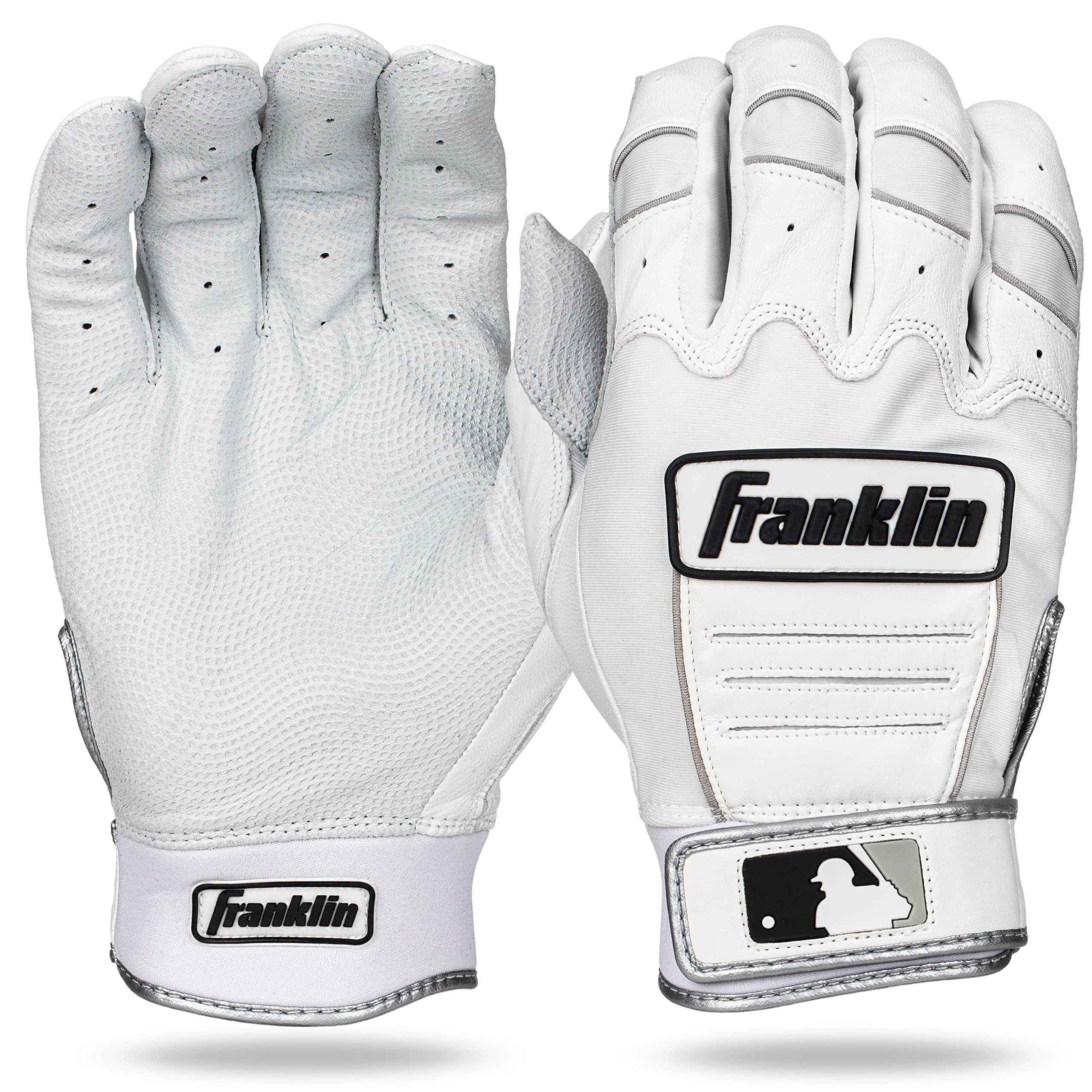Franklin Sports MLB Baseball Batting Gloves - CFX Pro Adult & Youth Batting Gloves for Baseball & Softball - Multiple Sizes & Colors - Perfect for Training, Games & Practice Sessions