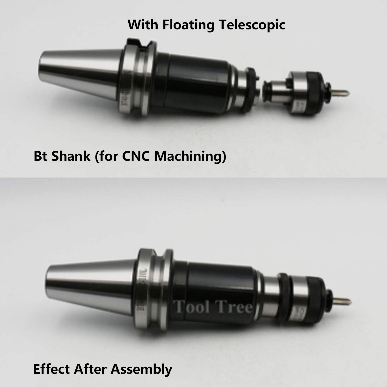 High-Speed Steel Telescopic Collet Chuck Holder - Durable & Efficient Tapping Tool for CNC Machines, Lathes, Milling - Perfect for Industrial Manufacturing & Metalworking