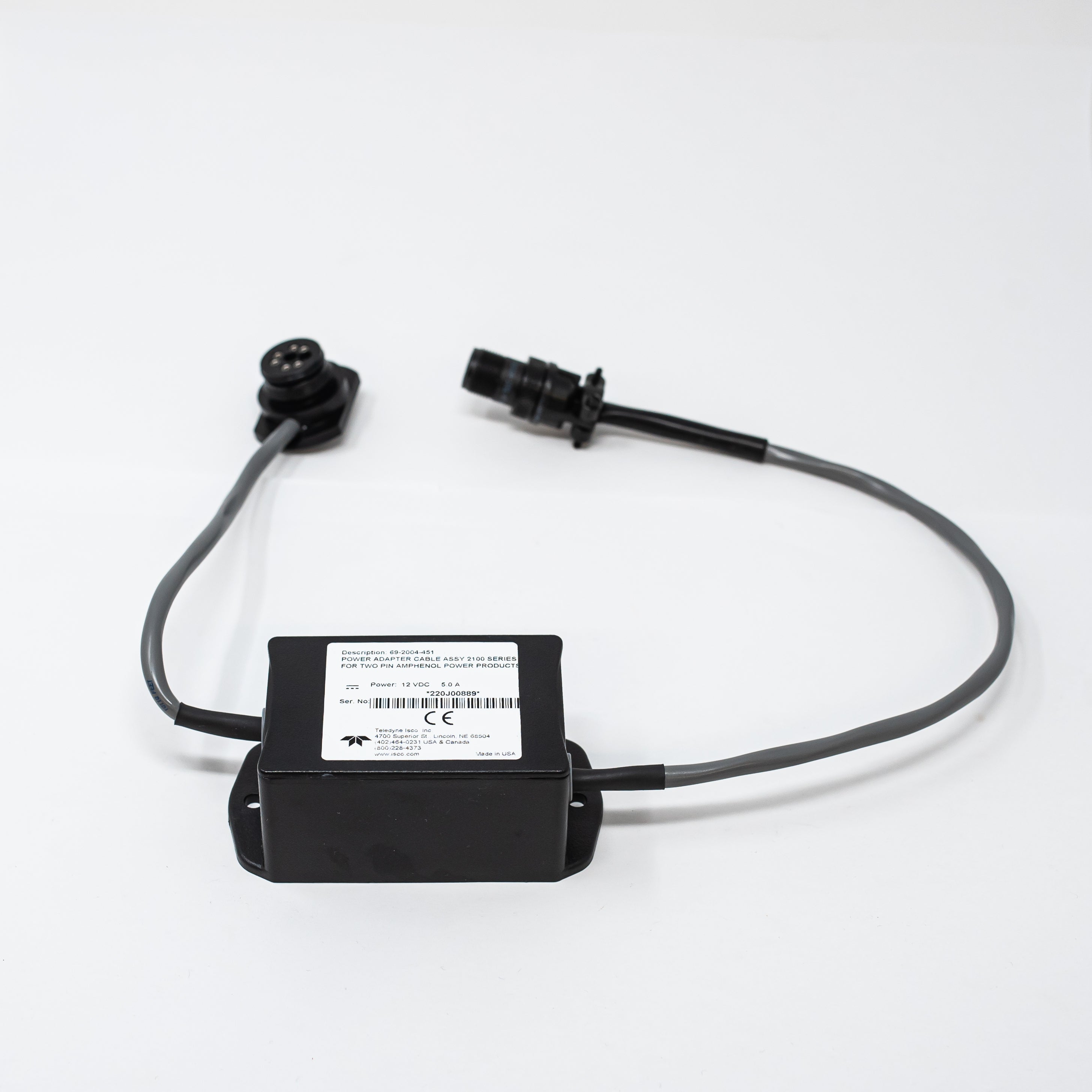Universal Power Adapter Cable for 2100 Series Modules - Compatible with Industrial Equipment, Medical Devices & Lab Instruments | Durable Charging Solution for Professional Use