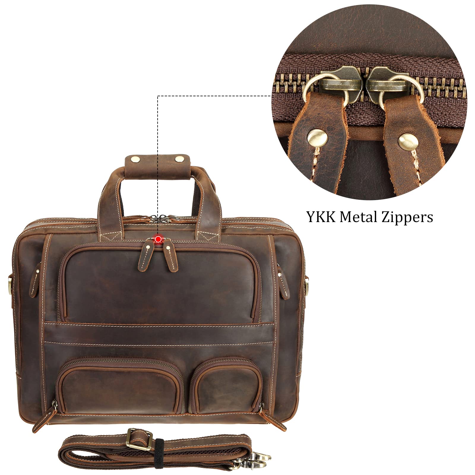 Premium Full Grain Cowhide Leather 17