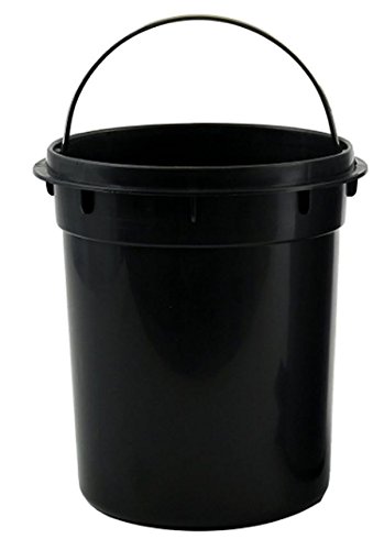 5L Stainless Steel Trash Can with Lid - Sydney Red Kitchen Garbage Bin for Home, Office & Outdoor Use