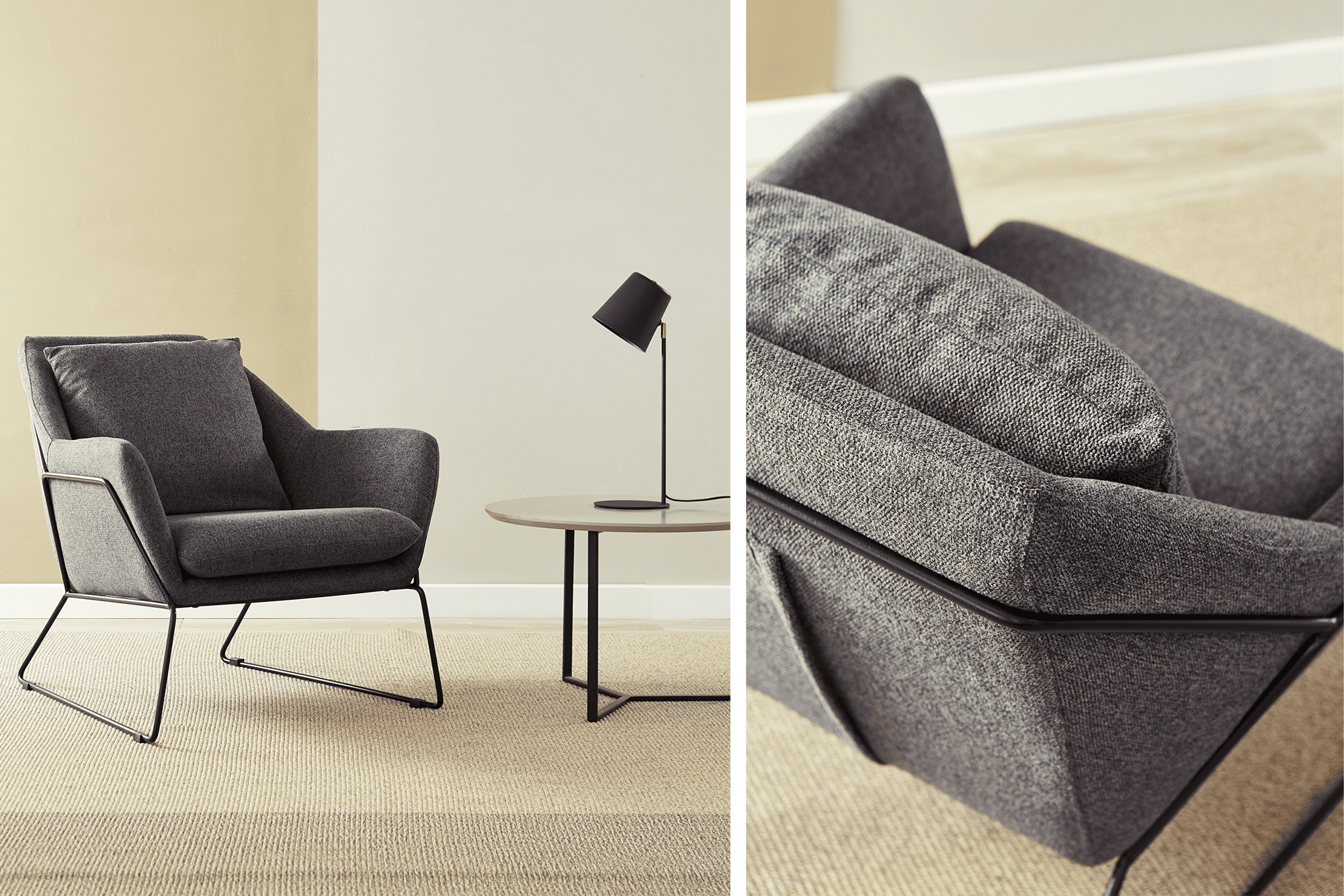 Queen Size Single Seat Sofa - Modern Comfortable Living Room Furniture for Relaxing & Entertaining