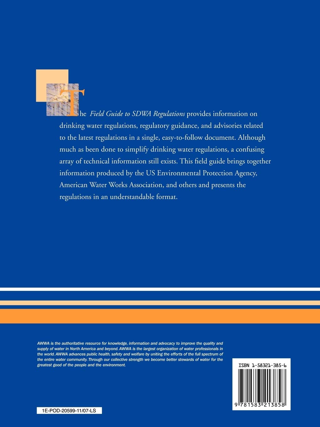Field Guide to Safe Drinking Water Act (SDWA) Regulations - Compliance Handbook for Water Utilities & Environmental Professionals | Perfect for Regulatory Training & Water Quality Management