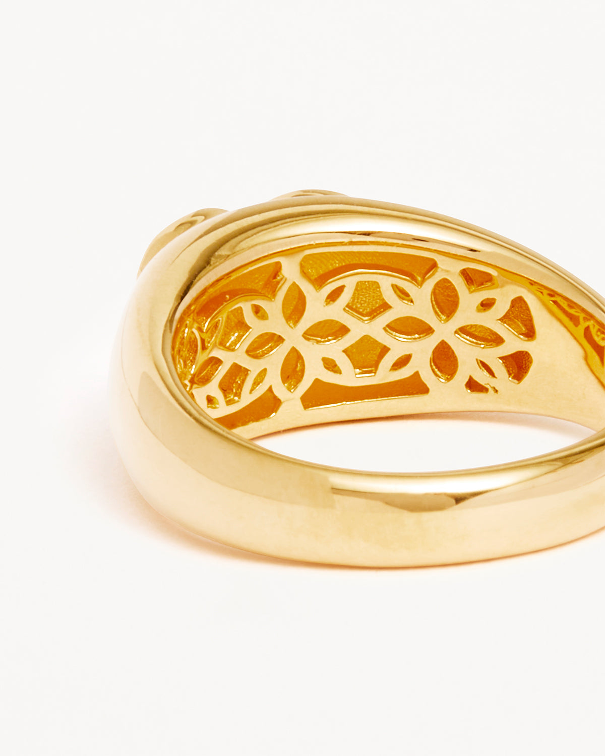 18K Gold Vermeil Heart Ring for Women - Elegant & Dainty Jewelry Gift for Valentine's Day, Anniversary & Special Occasions