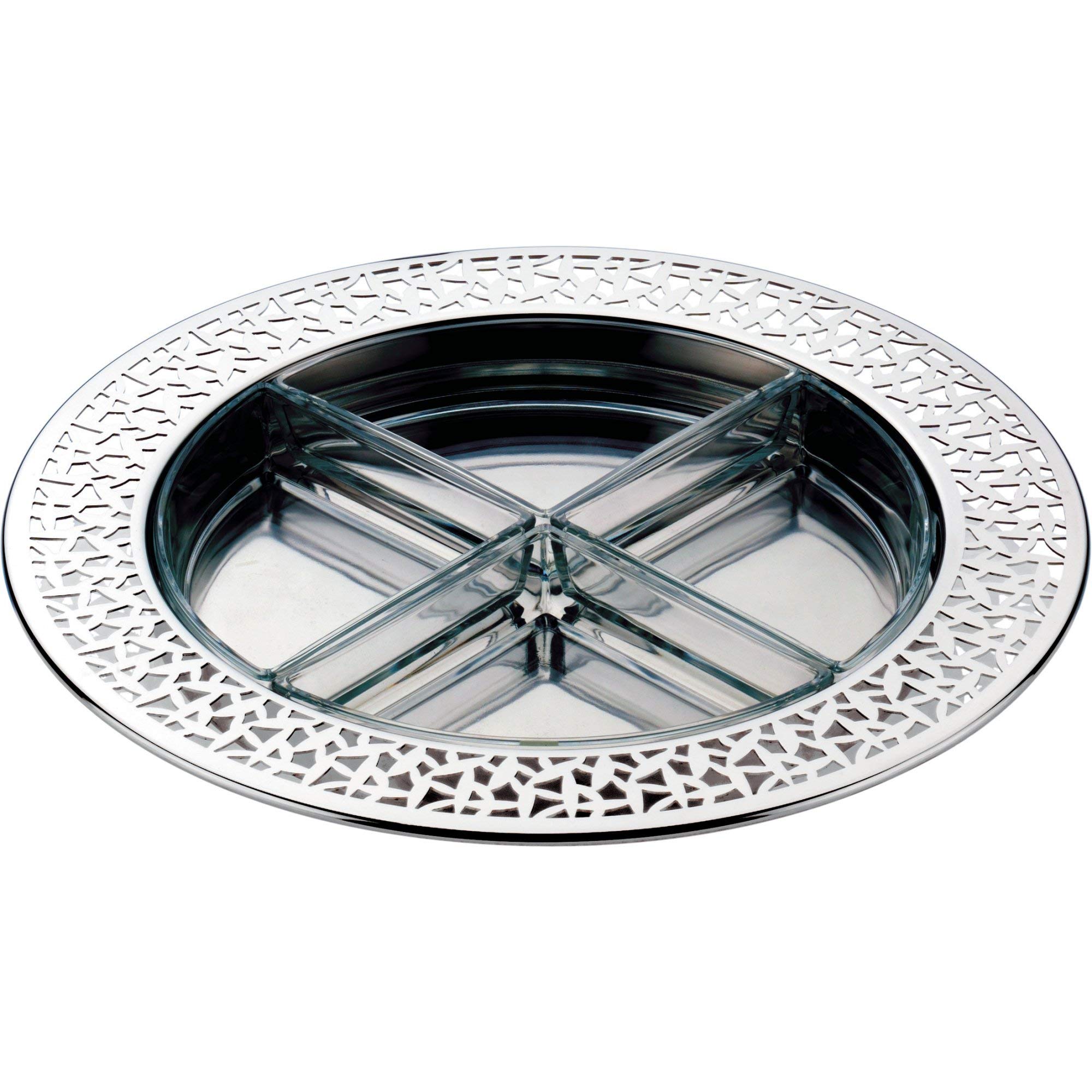 Alessi Silver Cactus Tray - Modern Home Decor