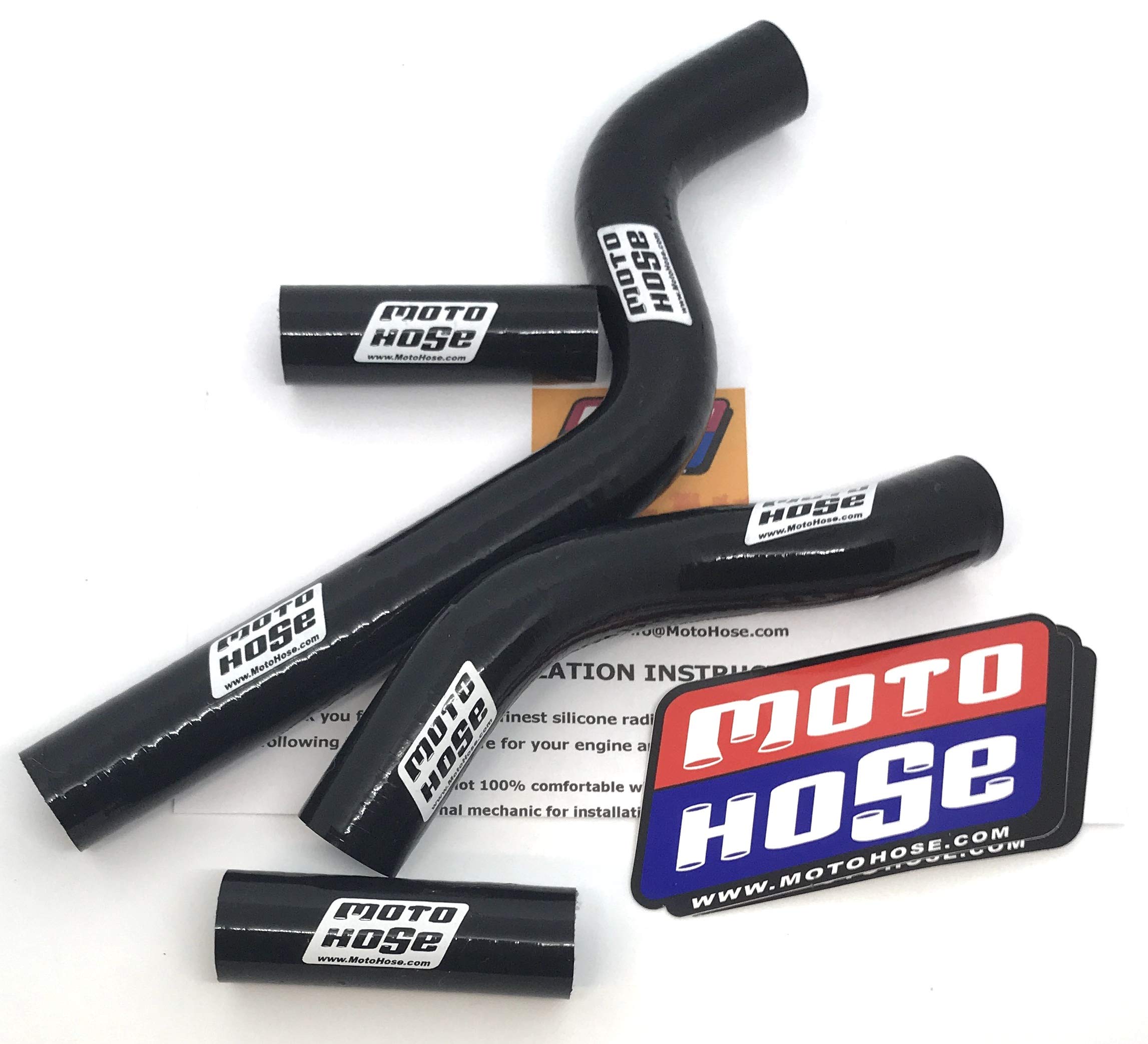 Premium Silicone Radiator Hose for YAMAHA YZ250 YZ 250 (1998-2001) - High-Performance Cooling Solution - Durable & Flexible Black Replacement Hose - Perfect for Off-Road Racing & Motorcycle Maintenance