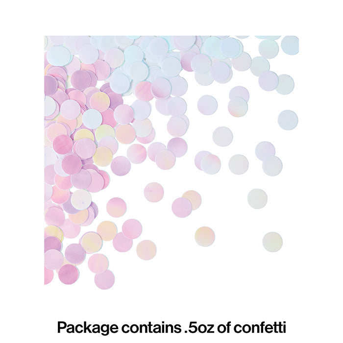 12-Piece Bulk Iridescent Party Confetti - Shimmering Metallic Confetti for Weddings, Birthdays & Celebrations - Perfect for Party Decorations, Photo Backdrops & Event Styling