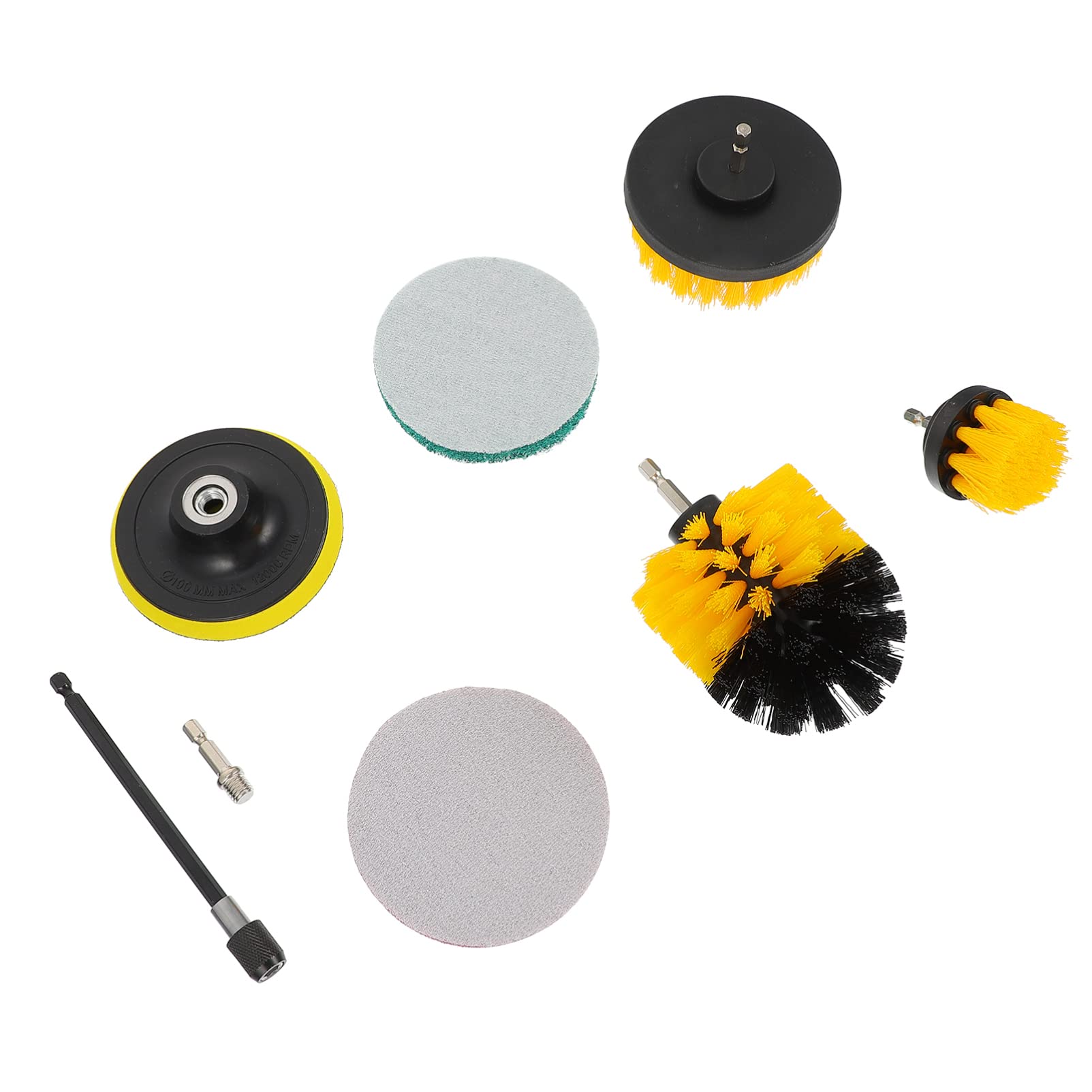 Healifty 7pcs Kitchen Cleaning Brushes - Multi-Surface Scrubber for Dishes, Pans & Sinks
