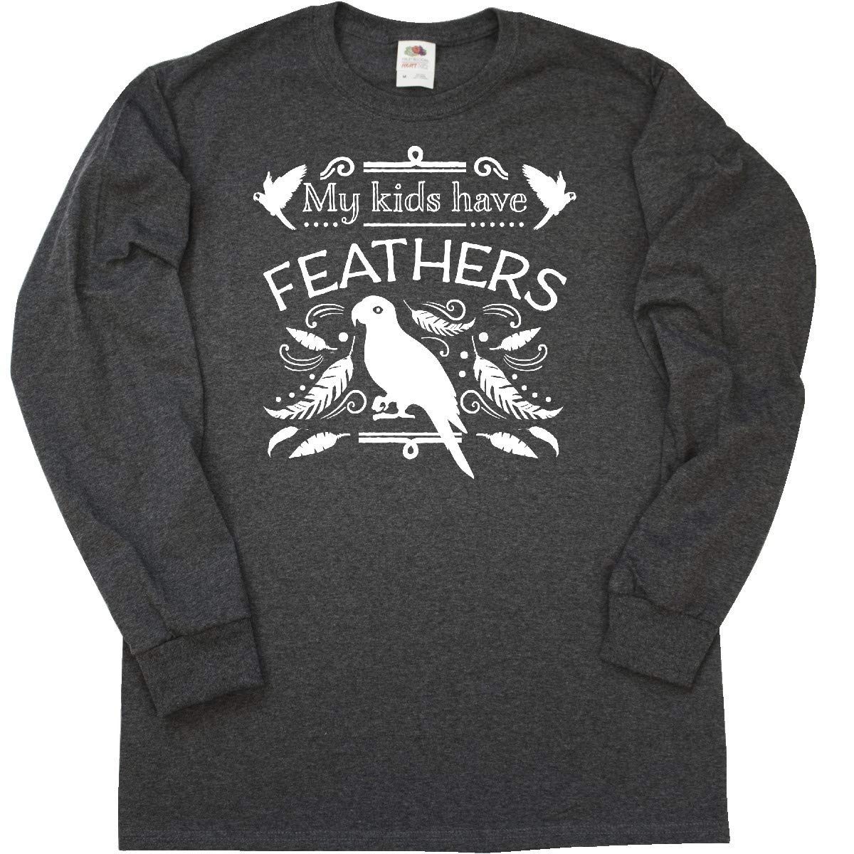 Bird Family Pets T-Shirt - My Kids Have Feathers for Pet Lovers