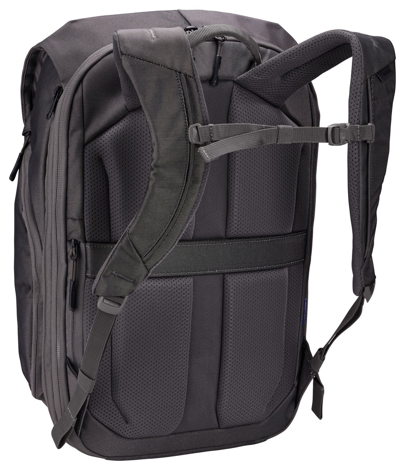 Thule Subterra 2 Expandable Travel Backpack 26L - Lightweight Carry-On Hiking Daypack for Men & Women - Perfect for Air Travel, Camping & Outdoor Adventures (Vetiver Gray)