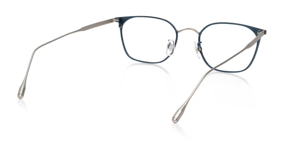 JINS SABAE Titanium 57mm Lightweight Eyeglass Frames - Premium Japanese Titanium Glasses for Men & Women - Perfect for Office, Reading & Daily Wear