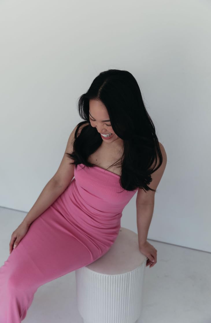 Almere Strapless Maxi Dress for Women - Slimming Body Shaping Design, Comfortable Stretchy Fabric - Perfect for Beach Vacations, Summer Parties & Formal Events