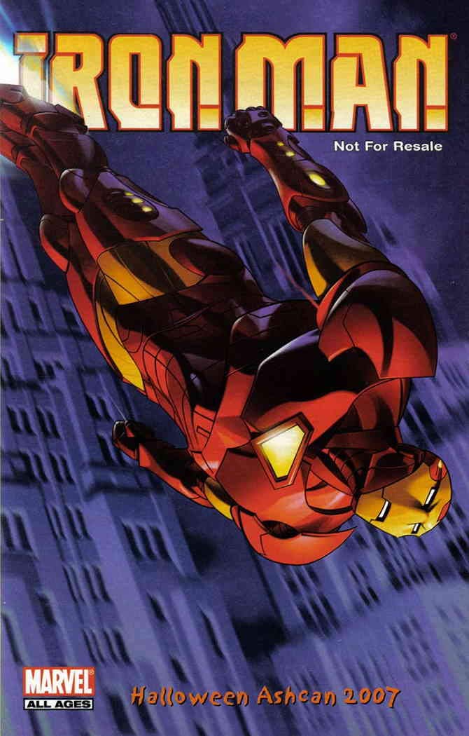 Marvel Halloween Ashcan #2007 FN - Rare Iron Man Comic Book | Collectible Marvel Superhero Comics for Halloween Decor & Gift Giving