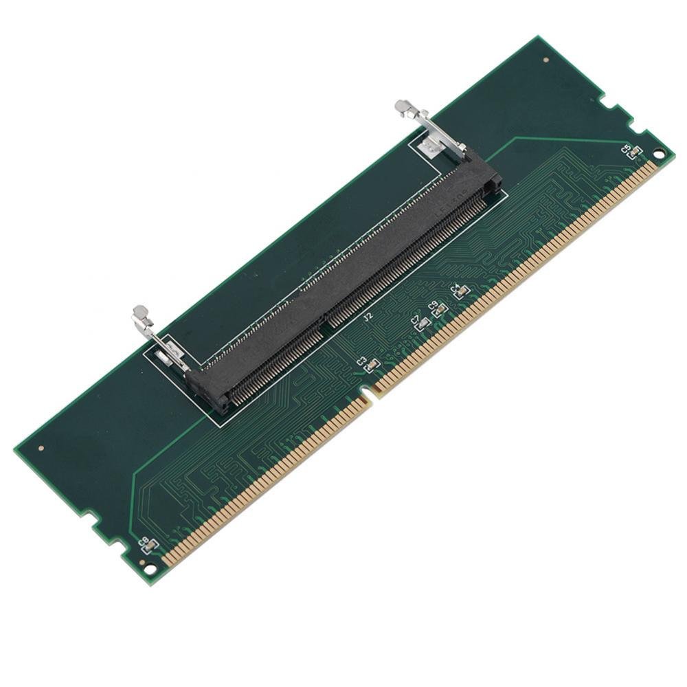 Yoidesu 8GB DDR3 Laptop to Desktop Memory Adapter - SO-DIMM 204 Pin to 240 Pin RAM Converter - Green Color - Compatible with Laptop & Desktop PCs - Perfect for Memory Upgrades & System Enhancements