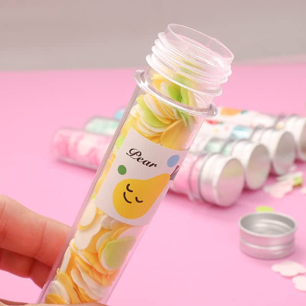 Portable Flower-Shaped Paper Soap Strips in Test Tube Bottle - Travel Hand Wash for Camping, Hiking & Outdoor Activities