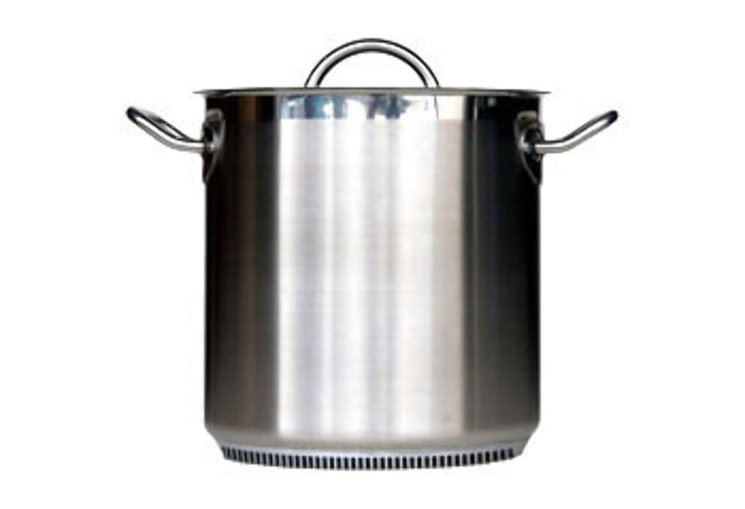 11.5QT Stainless Steel Turbo Pot with Heat Sink - Heavy Duty Stock Pot for Boiling, Steaming & Cooking - Perfect for Home Kitchens, Restaurants & Catering Services