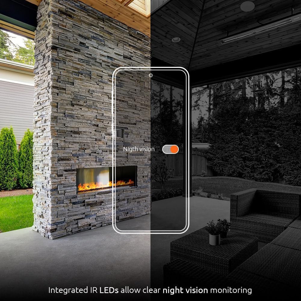NEXXT Smart Wi-Fi Floodlight Camera - 2500 Lumens Outdoor Security Light with 2K HD 150° View, Weatherproof Motion Detection & Night Vision, App Controlled for Home Protection | Perfect for Driveway, Backyard, and Garage Security