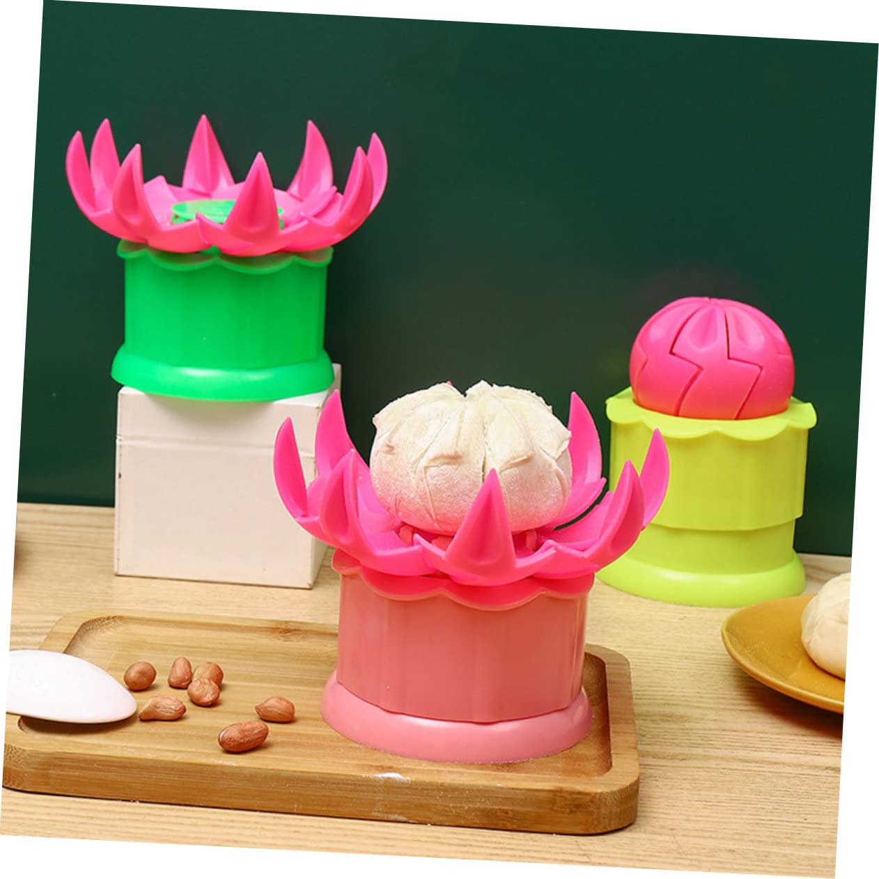 Premium Plastic Bun Mold - Professional Dumpling & Pie Maker for Baking, Steaming & Cooking - Perfect for Homemade Bao, Burritos & Pastries - Essential Kitchen Supplies for Asian & Western Cuisine - Ideal for Family Meals, Parties & Food Prep