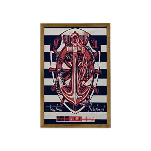 Beige Indigo Red