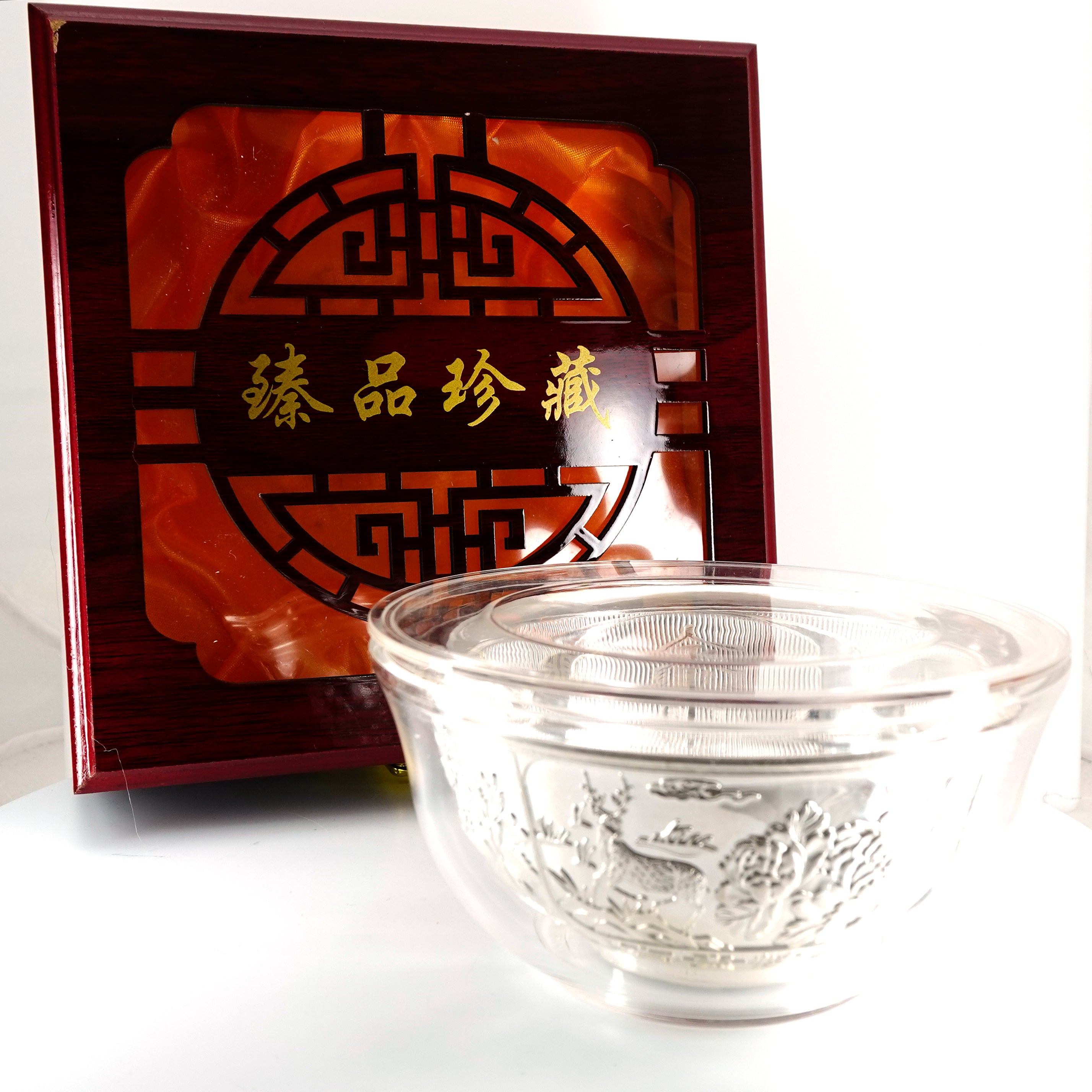 Premium Silver Bowls Set with Fish Design - Elegant Serving Bowls for Sushi, Salads, and Party Appetizers - Perfect for Home Dining, Gifts, and Special Occasions
