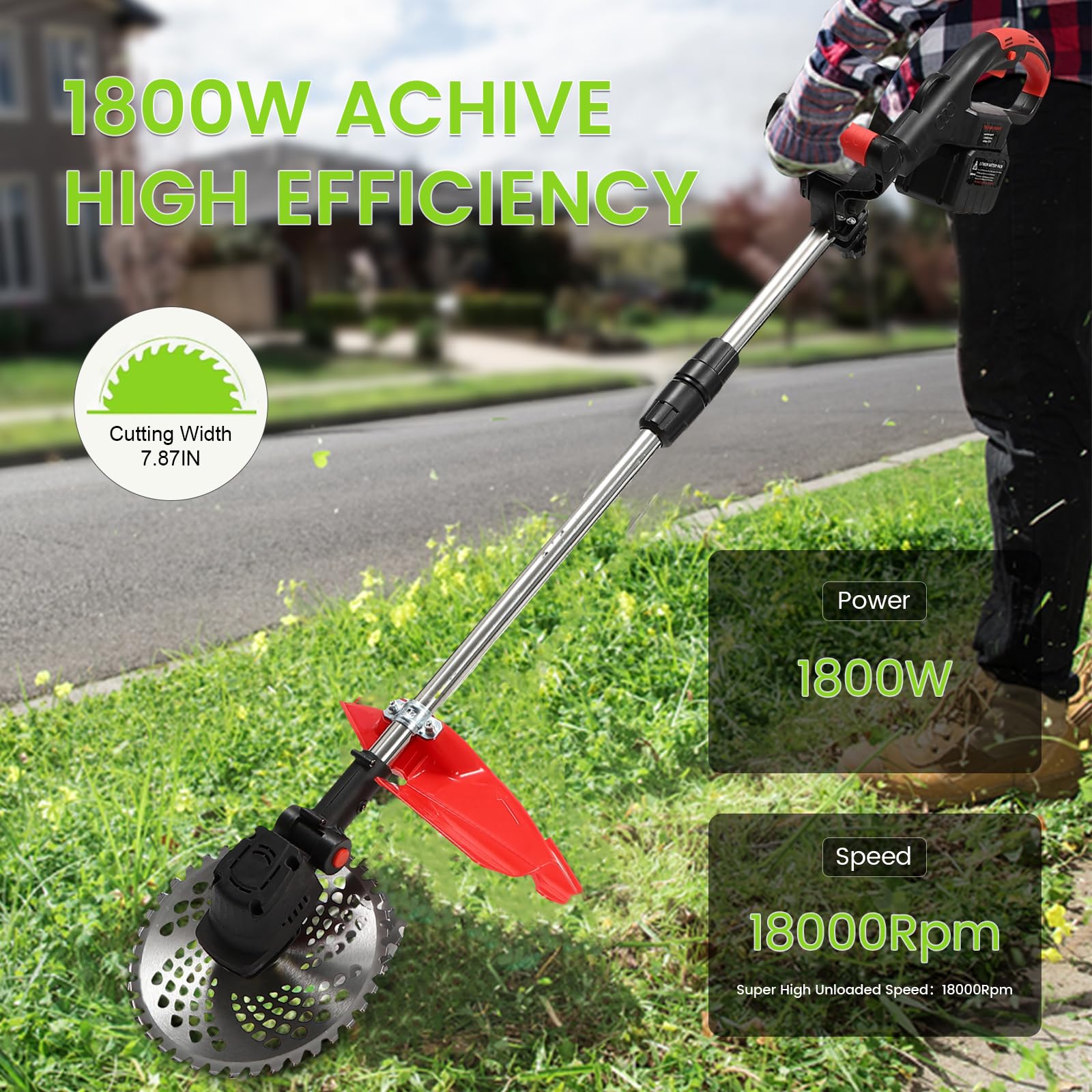 **21V Cordless String Trimmer - 7.87