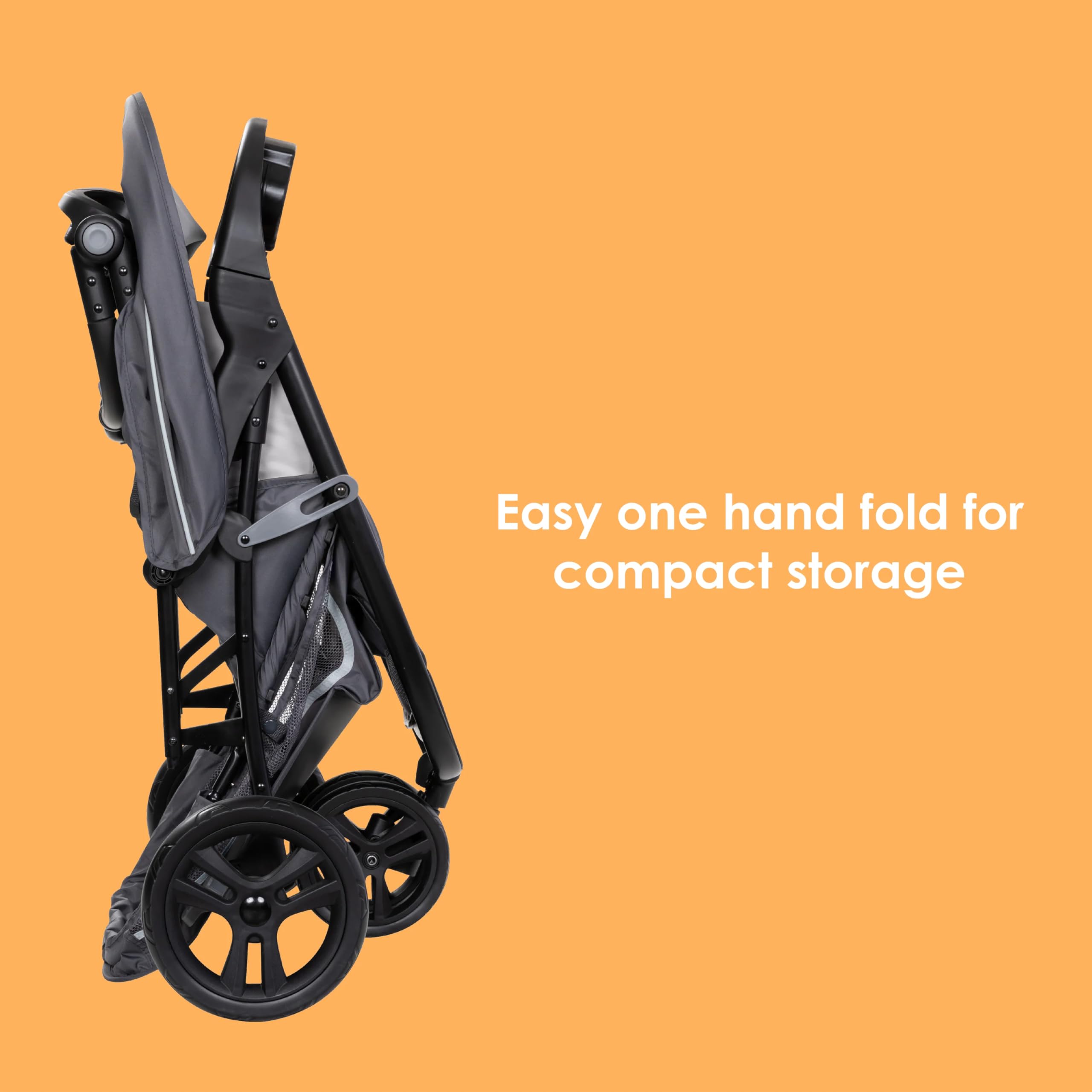 Baby Trend EZ Ride Travel System with EZ-Lift™ Infant Car Seat - Lightweight Stroller & Safe Car Seat Combo for Newborns to Toddlers | Perfect for Shopping, Travel & Daily Walks (Dash Grey)