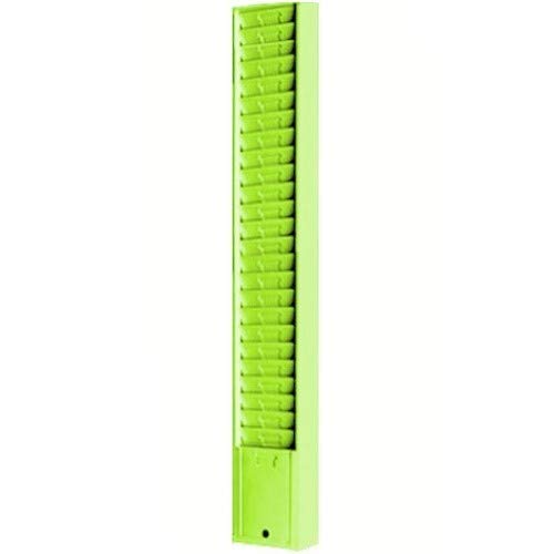 Metal Wall Mounted Time Card Holder Rack - Model 159 - Holds 25 Tall 9