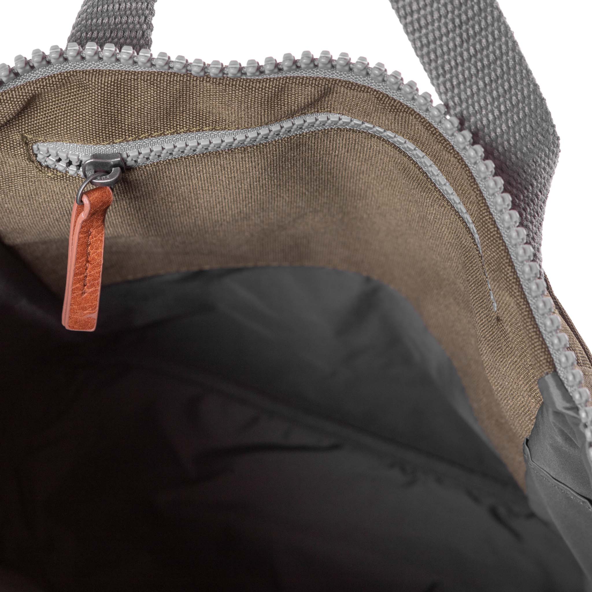 Finchley A Moss Recycled Canvas Backpack - Eco-Friendly & Durable for Travel, Hiking & Daily Commute