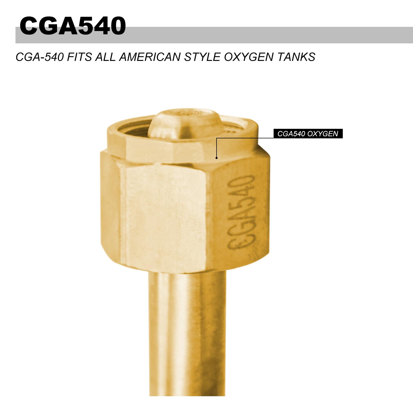 Oxygen Regulator for Medium Duty Welding Torch - CGA540 Compatible - Perfect for MIG, TIG & Oxy-Acetylene Welding Projects