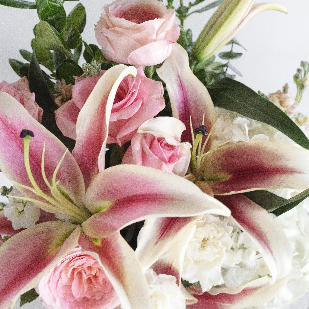 Blush Bulk DIY Flower Kit - 50PCS Artificial Flowers for Home Decor, Wedding, Party, and Craft Projects | Perfect for Centerpieces, Bouquets, and Floral Arrangements