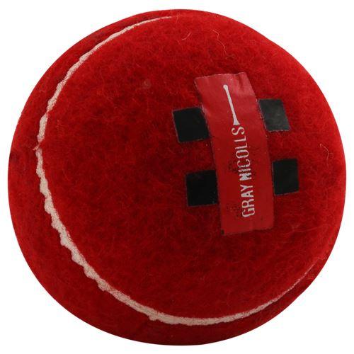 Gray Nicolls Tennis Cricket Ball - High Quality Leather for Training & Matches | Perfect for Cricket Practice, Club Games & Sports Enthusiasts
