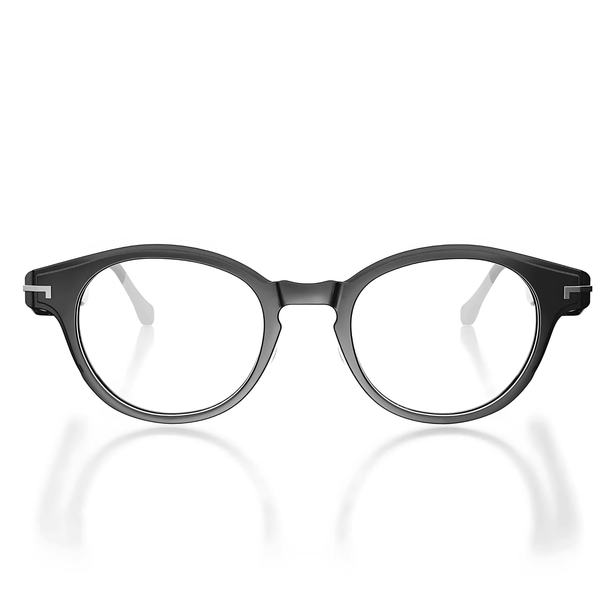 SOLOS Smart Glasses AirGo™ 3 Argon 8 - Shiny Black Bluetooth Sunglasses with ChatGPT, Stereo Speakers & Blue Light Blocking | USB-C Charging | iOS & Android Compatible | Perfect for Workouts, Driving & Digital Detox
