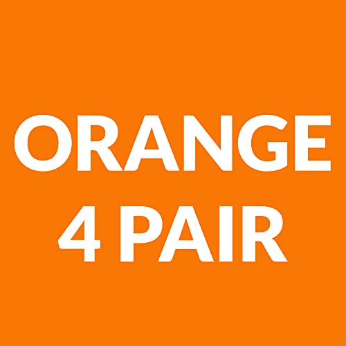 Orange (4 Pairs)
