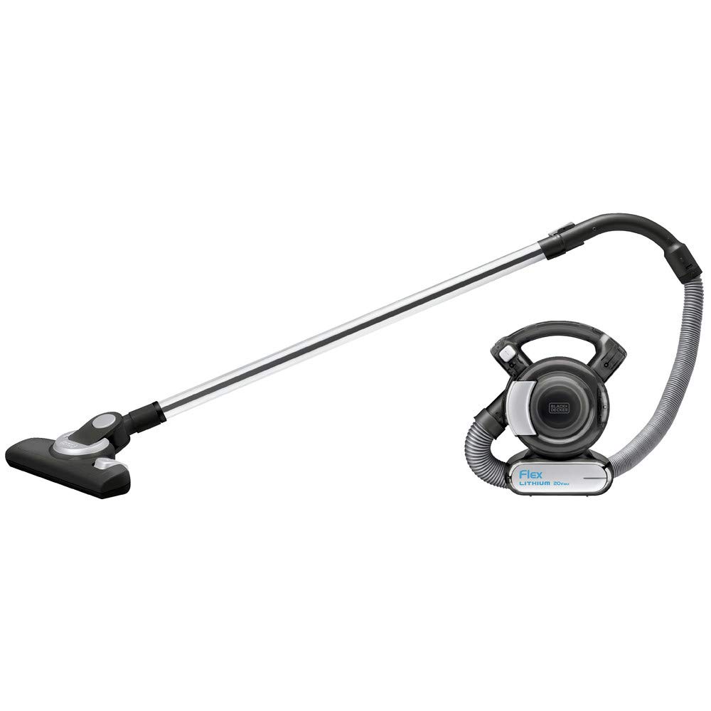 BLACK+DECKER 20V Max Cordless Stick Vacuum Cleaner with Floor Head & Pet Hair Brush - Lightweight, Powerful Suction for Hardwood Floors & Carpets - Ideal for Pet Hair Removal & Quick Home Cleaning (BDH2020FLFH)