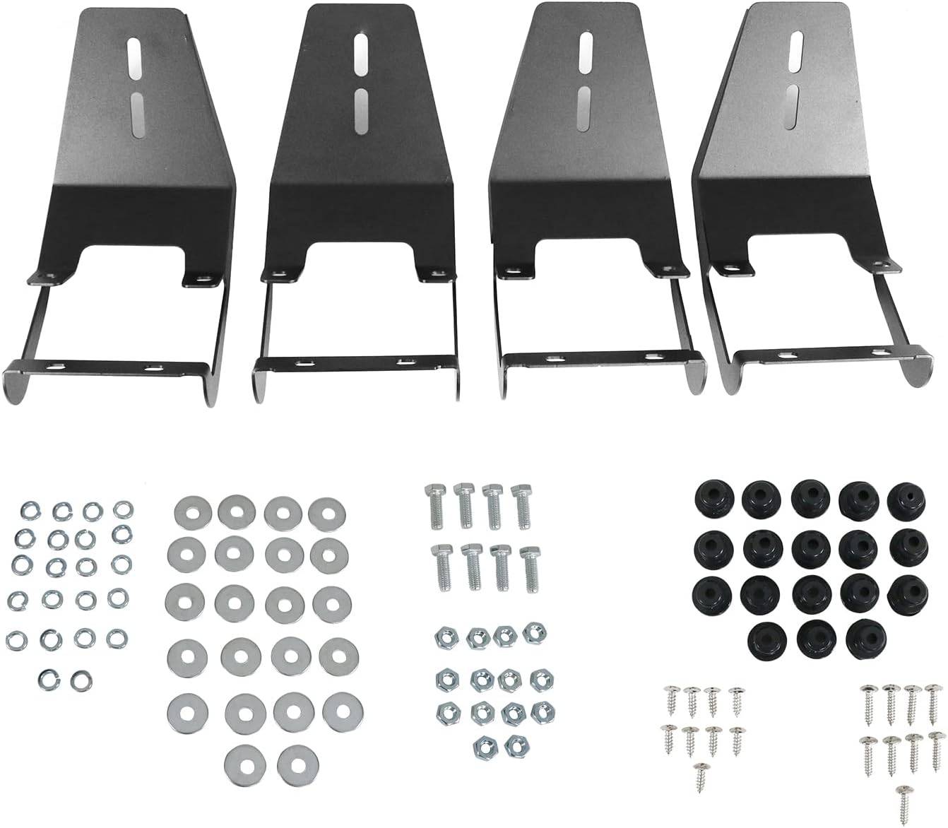 2015-2023 Ford F-150 Super Cab V-Type Running Boards - Heavy Duty Side Step Bars for Easy Access & Off-Road Adventures