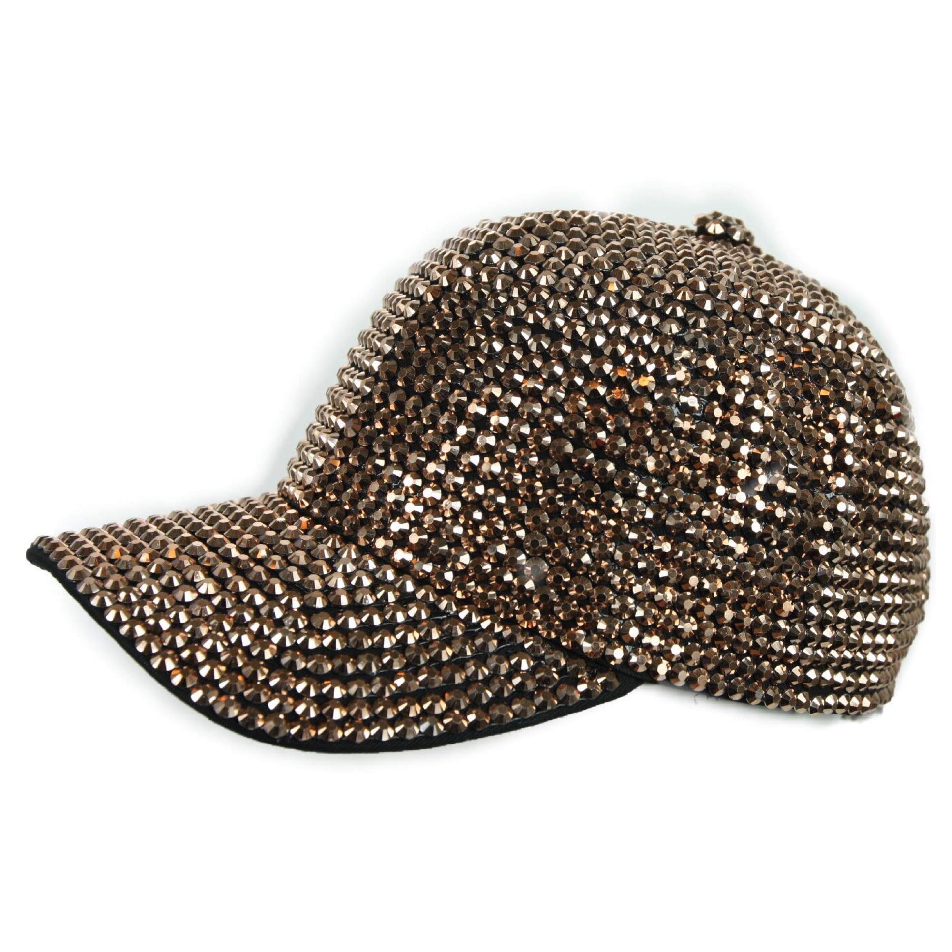Sparkling Rhinestone Studded Baseball Cap - Bling Bling Cotton Hip Hop Hat for Women & Men | Perfect for Streetwear, Concerts & Fashion Statements