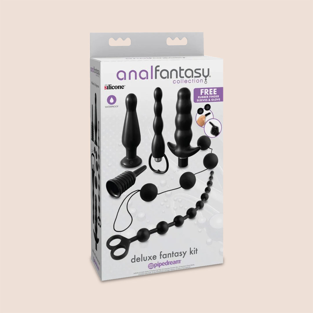Anal Fantasy Deluxe Fantasy Kit - Premium Starter Set for Couples & Beginners | Enhance Intimacy & Spice Up Your Love Life | Perfect for Romantic Nights & Adult Play