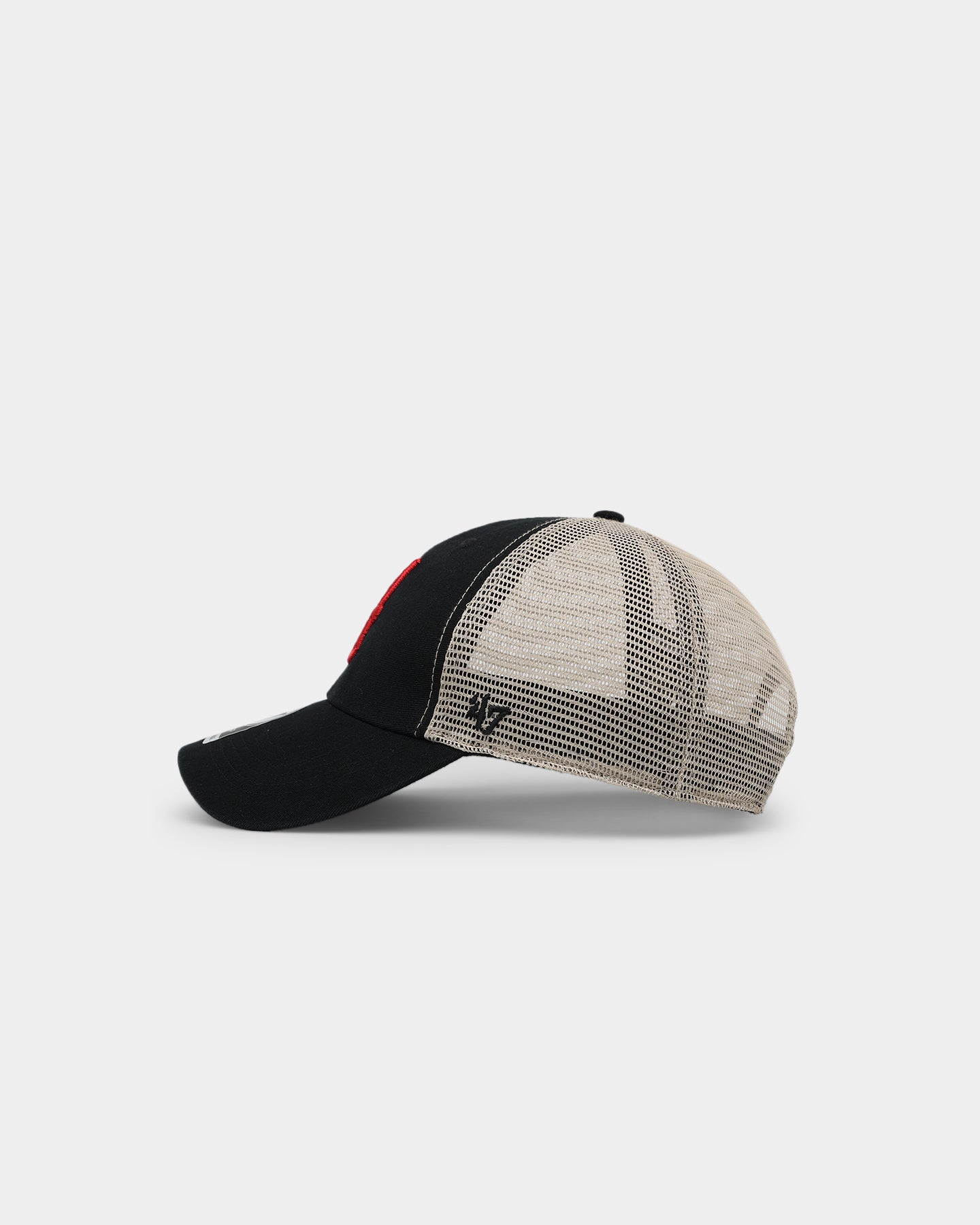 47 Brand Alabama Crimson Tide Flagship '47 MVP DT Snapback Black Hat - Official NCAA College Football Fan Cap for Men & Women - Perfect for Game Day, Tailgating, and Sports Events