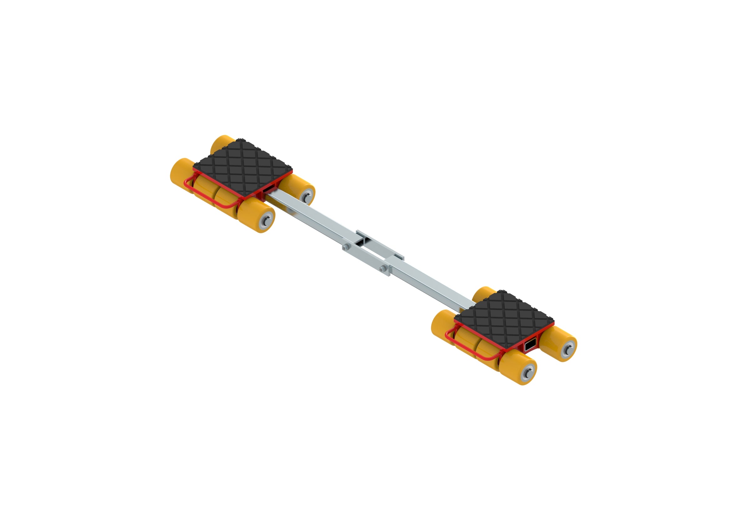 HTS i120 ECO Skate 12000kg-24000kg Heavy Duty Load Moving System - Ideal for Warehouse, Factory, and Industrial Equipment Relocation