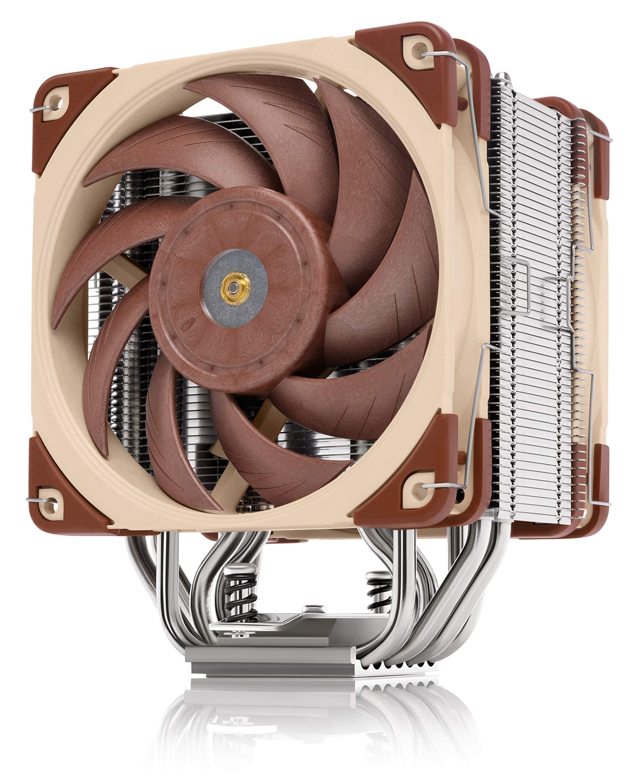 Noctua NH-U12A Premium CPU Cooler with NA-HC7 chromax.Black Heatsink Cover - High Performance Air Cooling for Gaming PC, Workstation & Content Creation