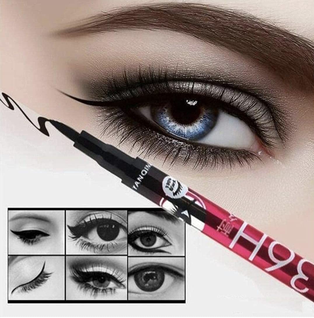 Fozzby Complete Makeup Kit with Eyeliner, Eyelashes, Brushes & Eyebrow Pencils - 8 Piece Cosmetic Set for Professional & Everyday Makeup Application | Perfect for Parties, Weddings & Daily Beauty Routine