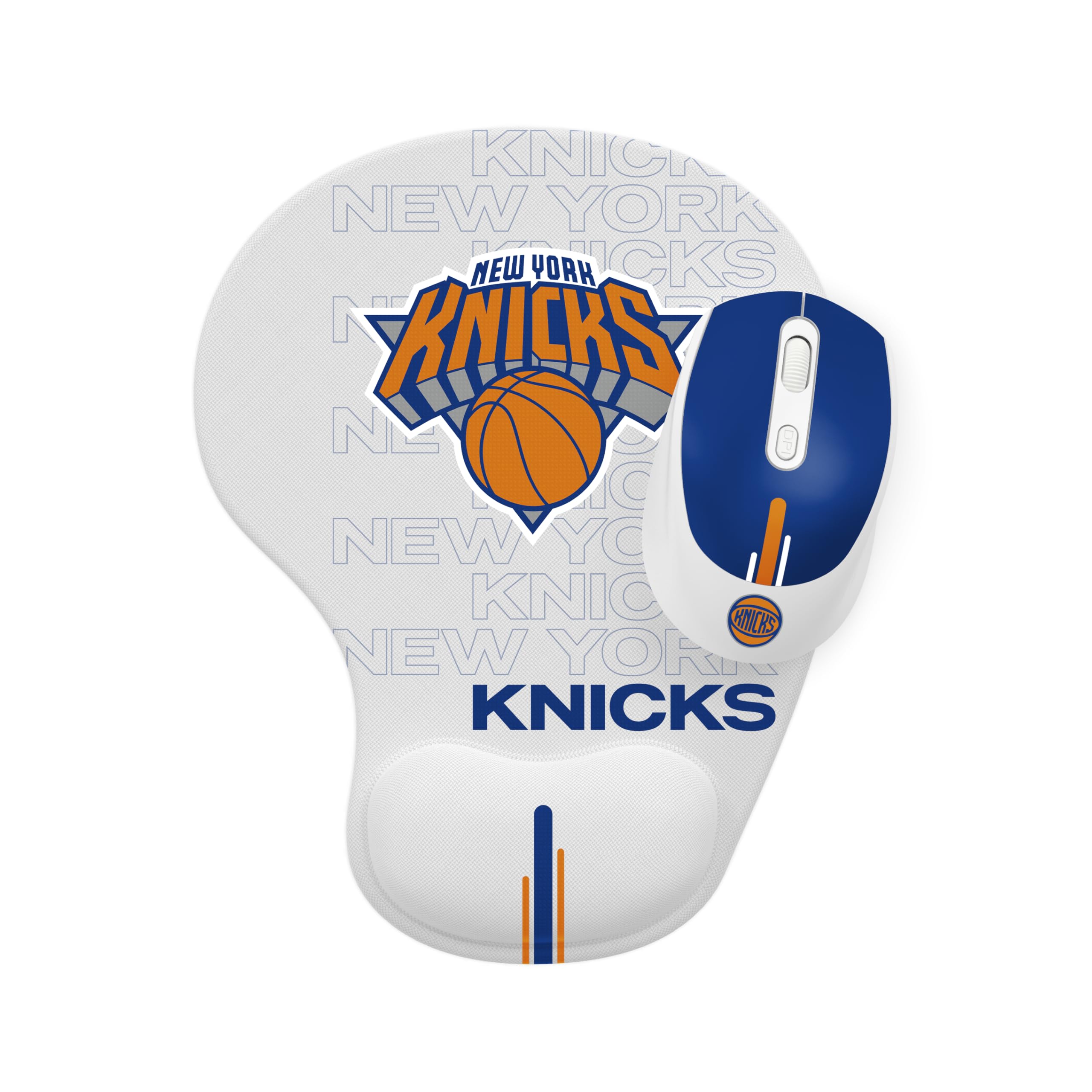 SOAR NBA Wireless Mouse with RGB Lighting & Gaming Mouse Pad - Ergonomic Design for PC, Laptop, Mac - Perfect for Gaming, Office Work, and Sports Fans