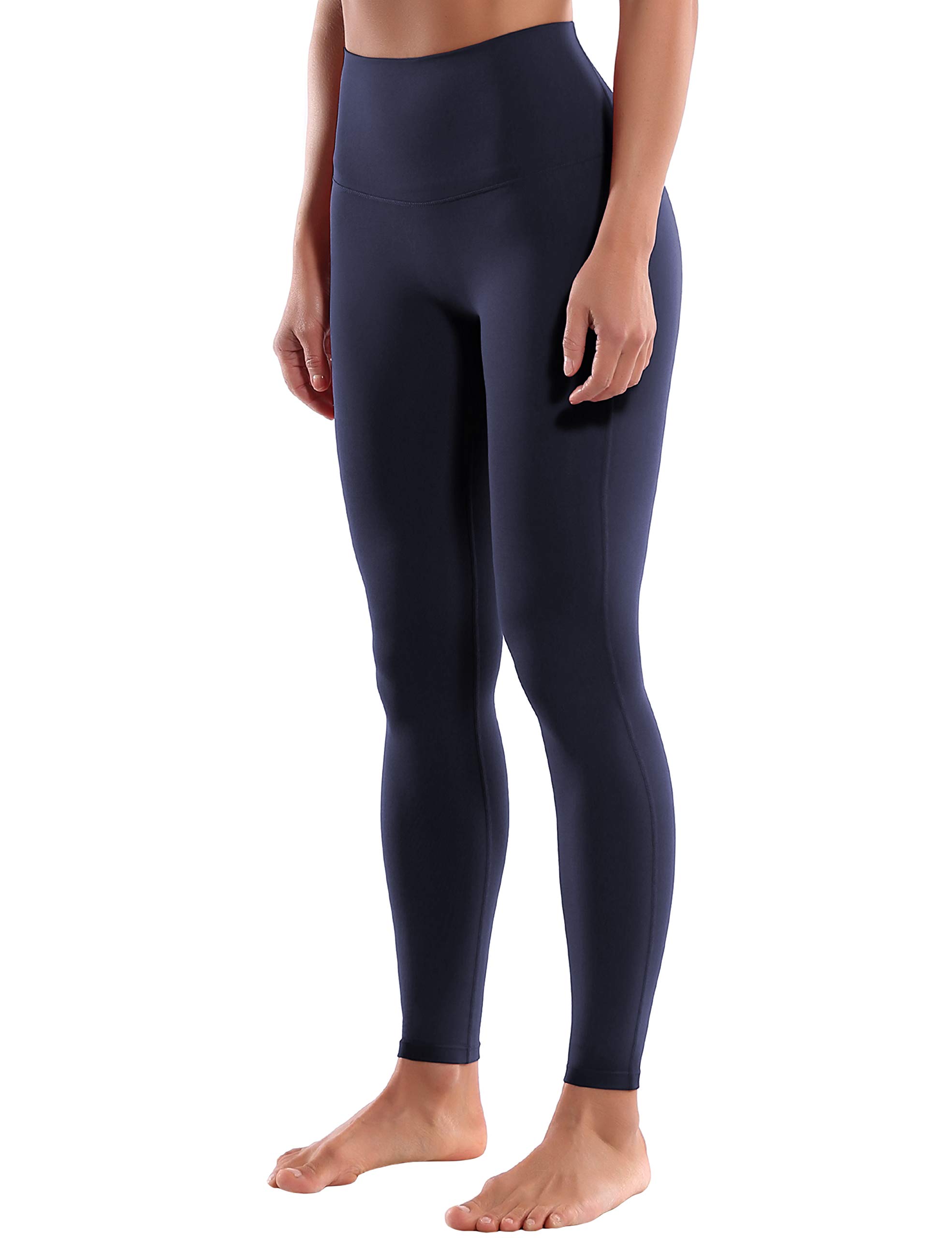 BUBBLELIME Women's High Waist Yoga Pants - 4 Styles for Petite & Tall - Tummy Control Over The Heel Extra Long Workout Leggings - Perfect for Yoga, Gym & Lounge Wear