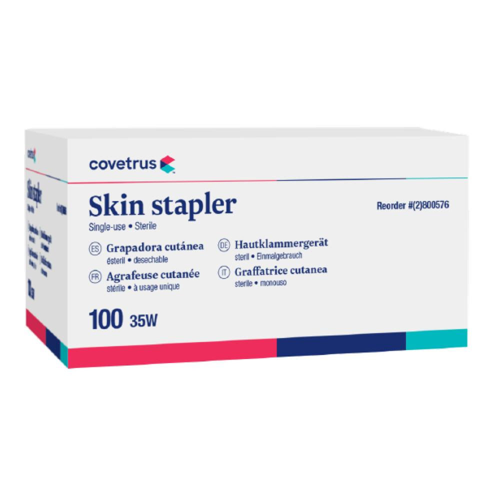 Covetrus Skin Stapler 35 Regular with Staples - Surgical Skin Stapler for Wound Closure | Ideal for Veterinary Clinics, Hospitals & Emergency First Aid Kits