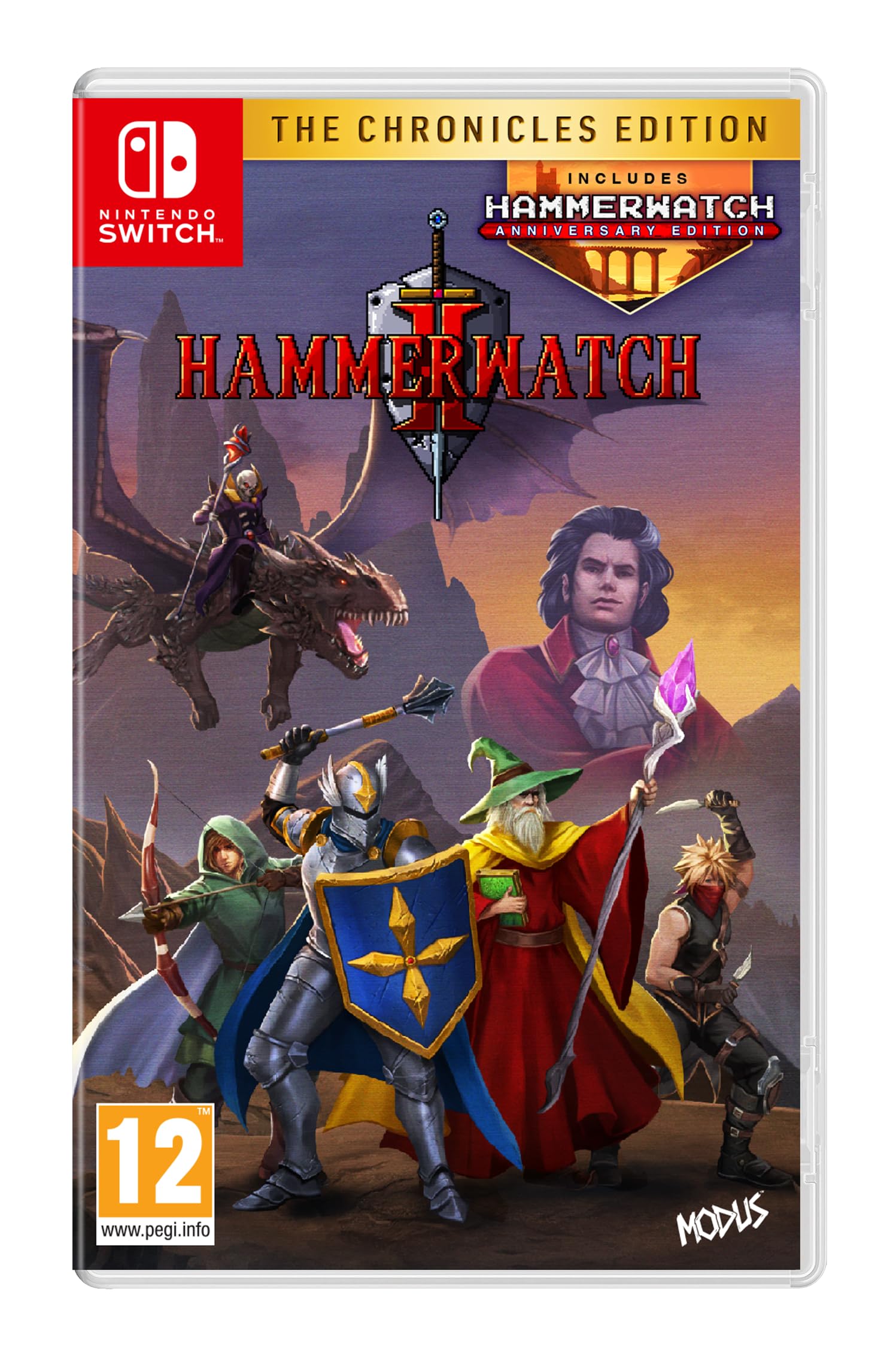 Hammerwatch II The Chronicles Edition - Nintendo Switch Game | Action RPG Adventure for Single & Multiplayer | Perfect for Home & Travel Gaming