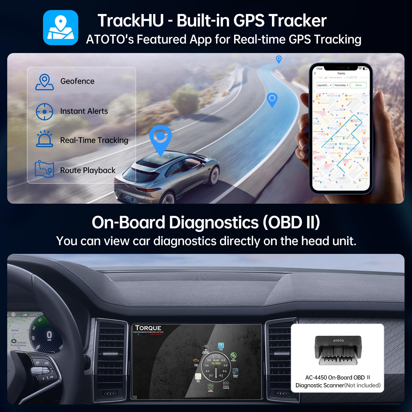 Wireless CarPlay & Android Auto Adapter - 5-in-1 Smart Car AI Box with Android 13, 4G LTE SIM Slot, 4GB RAM + 64GB Storage, 5G WiFi - Watch YouTube & Netflix on Car Screen - Perfect for Upgrading OEM Wired CarPlay in Tesla, BMW, Mercedes & More
