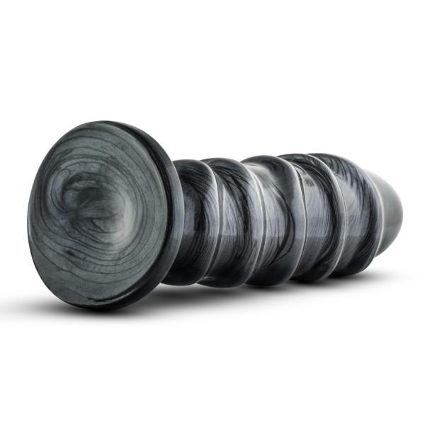 Jet Annihilator Carbon Metallic Black Butt Plug - Premium Silicone Anal Plug for Men & Women - Comfortable & Safe Adult Toy for Beginners & Advanced Users - Perfect for Couples Play, Solo Exploration & BDSM Scenes
