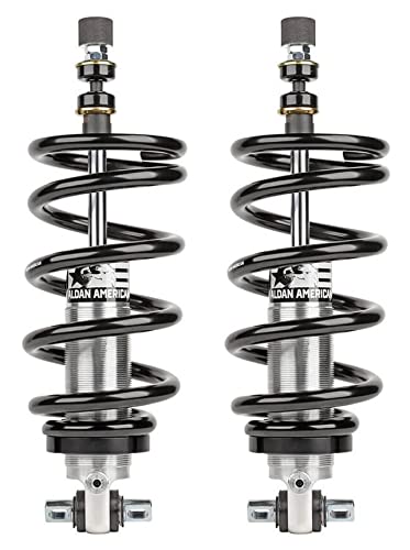 ALDAN AMERICAN FRONT COILOVER KIT - Double Adjustable Suspension System for 73-77 A-Body, 78-88 G-Body, 75-79 X-Body, 82-04 S10 & BBC Vehicles - Performance Upgrade for Street Racing, Track Days & Custom Builds